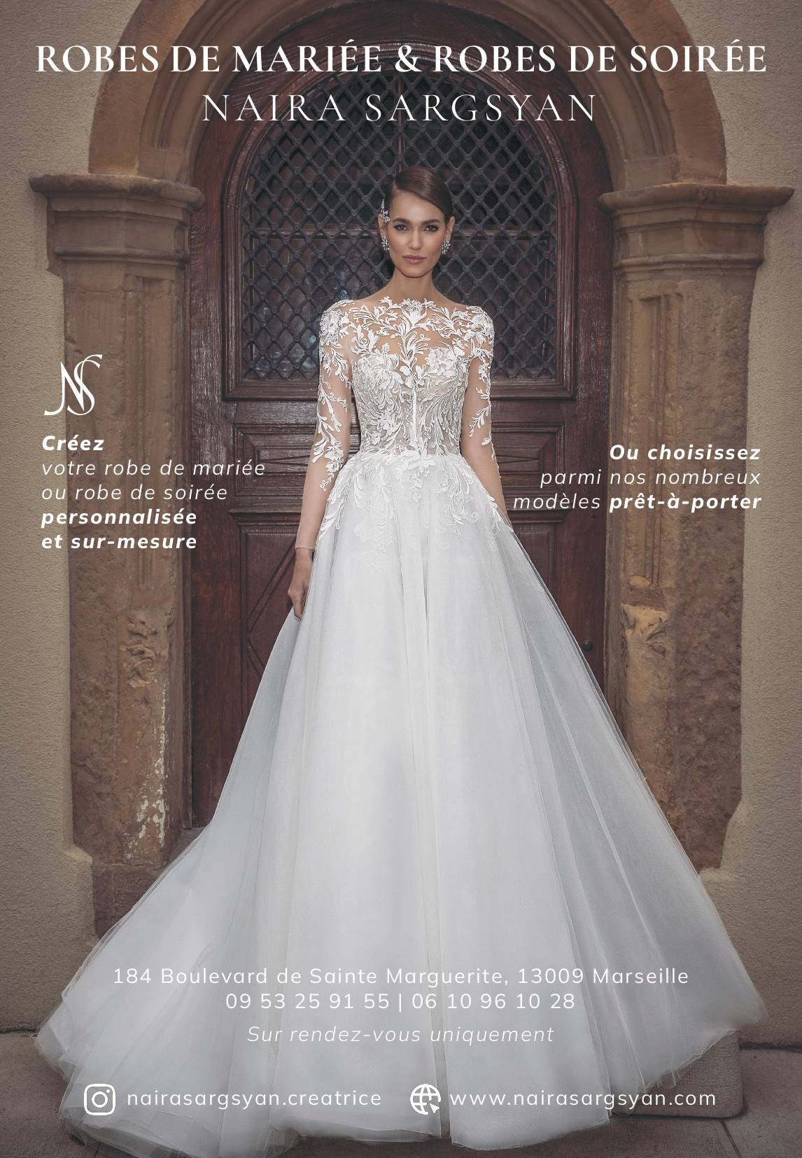 Votre Robe de Mariée idéale vous attend !