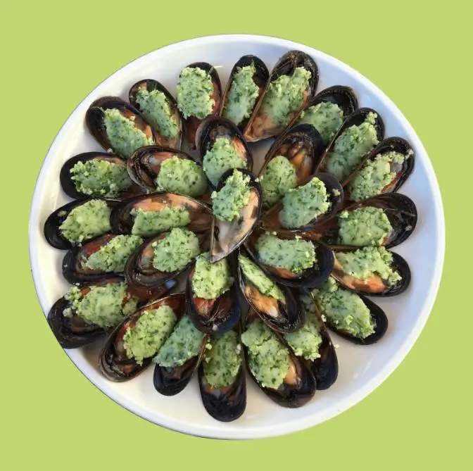 Moules prêtes à gratiner