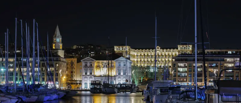 Vieux Port de nuit